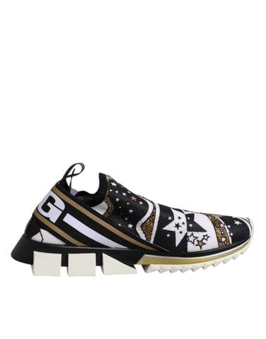 Zapatillas Slipon con estampado de estrellas