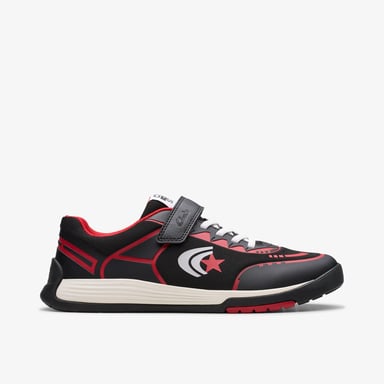 Zapatillas CicaStarFlexY Negro/Rojo