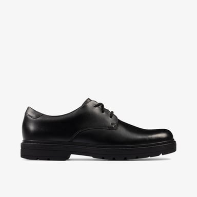 Zapatos de Piel Negra LoxhamDerby Y