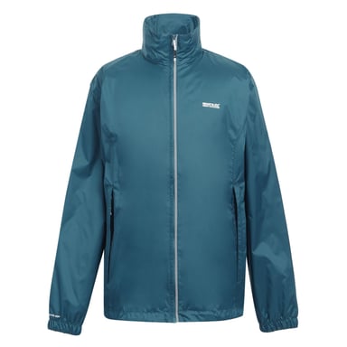 Regatta Mens Lyle IV Waterproof Hooded Jacket (Moroccan Blue/Citron Lime)
