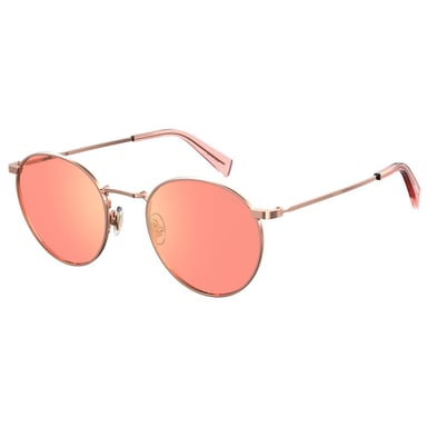 Gafas de sol con montura metálica redonda