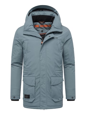 Parka de hombre Stone Harbour Wadiim con capucha y cremallera doble