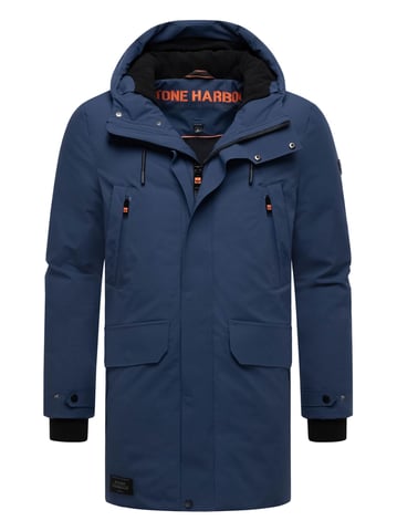 Parka de invierno para hombre Stone Harbour Kitraan con cierres magnéticos y forro polar