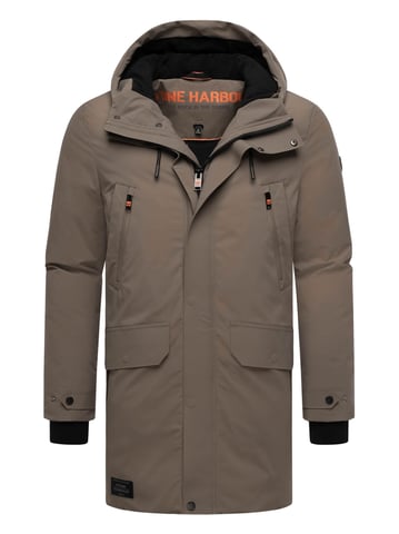 Parka de invierno para hombre Stone Harbour Kitraan con cierres magnéticos y forro polar