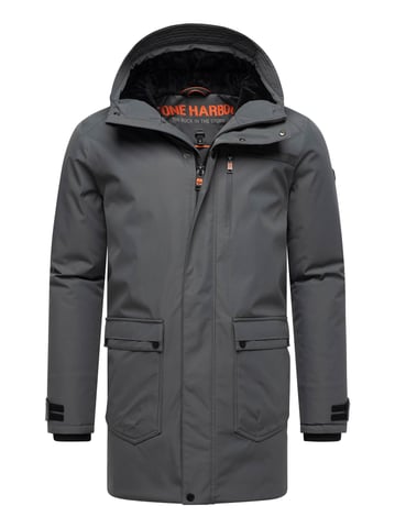 Parka de invierno para hombre Stone Harbour Netaan con columna de agua de 10.000 mm y forro acolchado