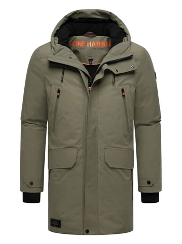 Parka de invierno para hombre Stone Harbour Kitraan con cierres magnéticos y forro polar