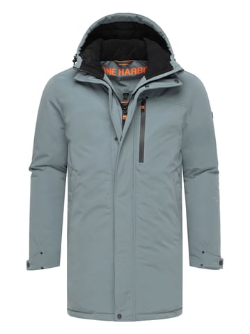 Chaqueta de invierno para hombre Stone Harbour Phinoo con bolsillos de felpa y cremallera doble