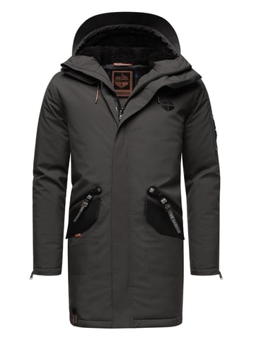 Chaqueta de invierno para hombre Stone Harbour Ragaan con forro de peluche y capucha