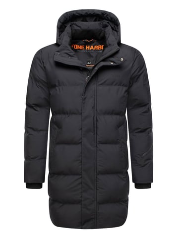 Abrigo de invierno para hombre Stone Harbour Thadeek con capucha desmontable y bolsillos magnéticos