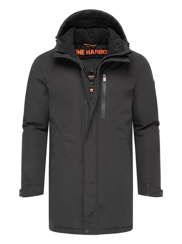 Chaqueta de invierno para hombre Stone Harbour Phinoo con bolsillos de felpa y cremallera doble