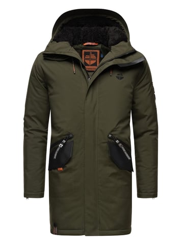 Chaqueta de invierno para hombre Stone Harbour Ragaan con forro de peluche y capucha