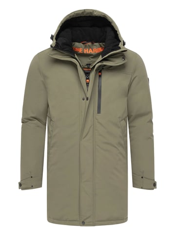 Chaqueta de invierno para hombre Stone Harbour Phinoo con bolsillos de felpa y cremallera doble
