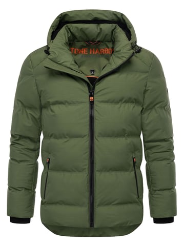 Chaqueta de invierno para hombre Stone Harbour Gavriloo con capucha desmontable y forro polar