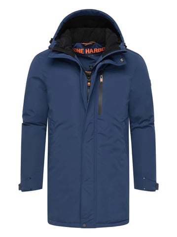 Chaqueta de invierno para hombre Stone Harbour Phinoo con bolsillos de felpa y cremallera doble