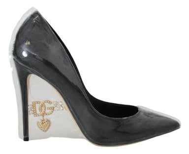 Tacones Dolce Gabbana de Cuero Negro