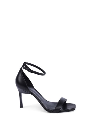 Sandalias Kiara de Cuero con Tacones Altos
