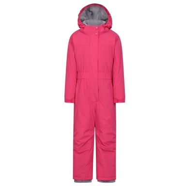 Mountain Warehouse Childrens/Kids Cloud All In One Waterproof Snowsuit (Pink)