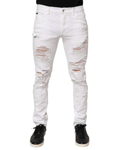 Jeans Slim Desgastados