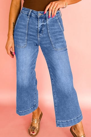 Jeans de pierna ancha