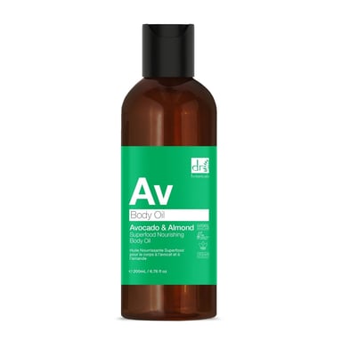 Dr Botanicals Aceite Corporal Nutritivo de Aguacate y Almendra Superfood 200ml
