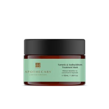 Dr Botanicals Máscara de Tratamiento de Cúrcuma y Espino Catero 50ml