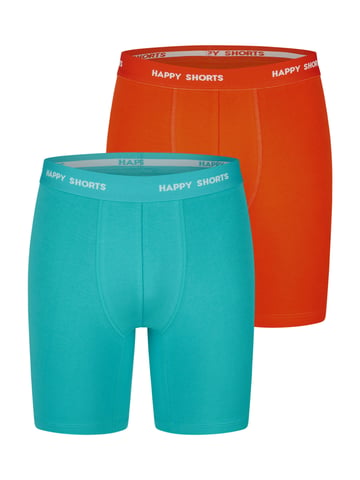 Happy Shorts Sres Bóxer retro Neón largo 2-Pack Pantalones cortos retro, bóxers vintage,
