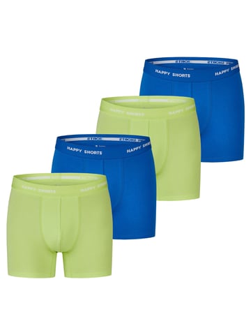 Happy Shorts Sres Bóxer retro Neón 4-Pack Pantalones cortos retro, bóxers vintage,