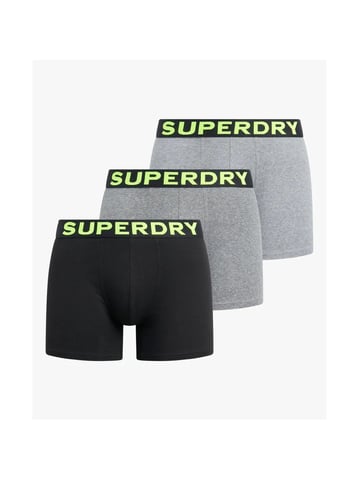 Calzoncillos bóxer Superdry para hombre, paquete de 3, indispensables