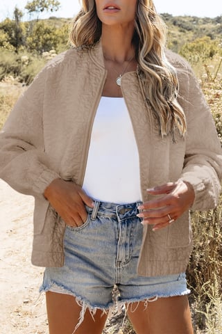Chaqueta Bomber Acolchada