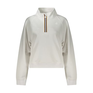 Sudadera con cremallera recortada