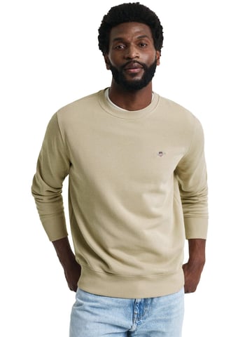 Gant | Sudadera con Cuello Redondo y Escudo para Hombre