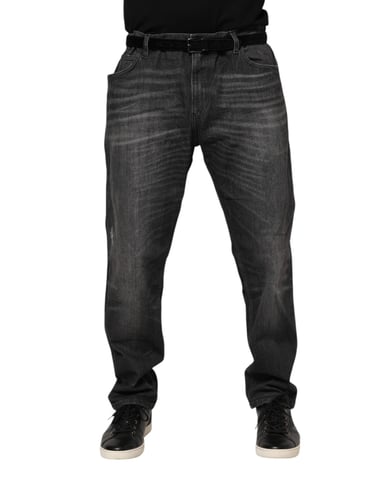 Jeans rectos descoloridos