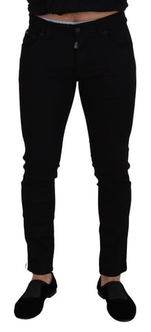 Jeans Ajustados con Raya Lateral
