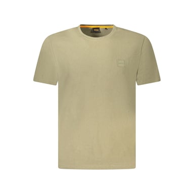 Camiseta de Hombre Hugo Boss Verde de Algodón