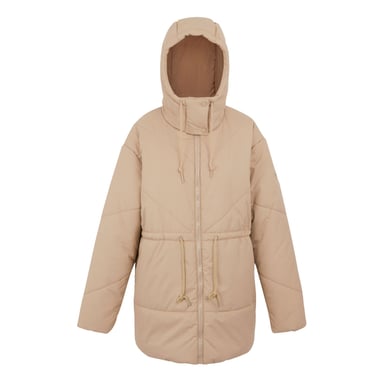 Regatta Womens/Ladies Rurie Baffled Padded Jacket (Warm Taupe)