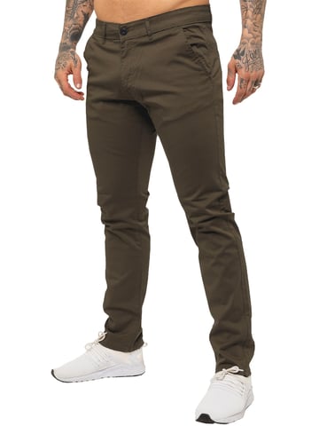 Enzo | Chinos Ajustados de Hombre con Elástico