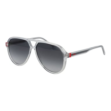 Gafas de sol de acero inoxidable gris