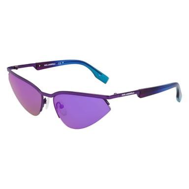 Gafas de sol metálicas moradas