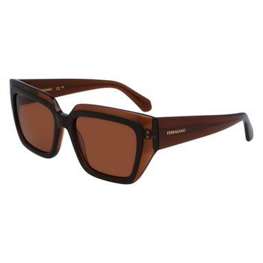 Gafas de sol de acetato marrón