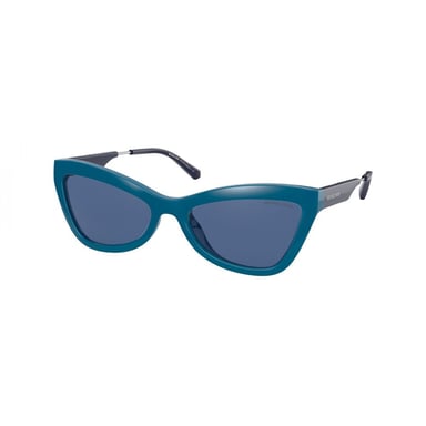 Gafas de sol de resina azul