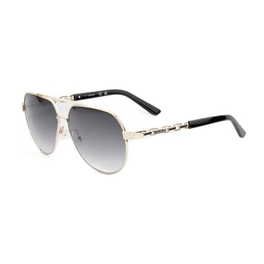 Gafas de sol de metal dorado