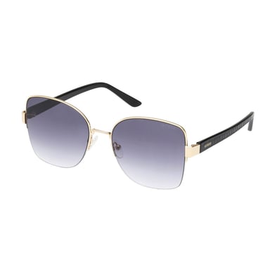Gafas de sol de metal dorado