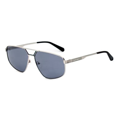 Gafas de sol metálicas grises