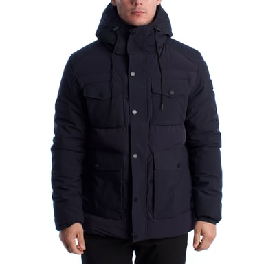 Chaqueta de parka acolchada para hombre con capucha US40127016