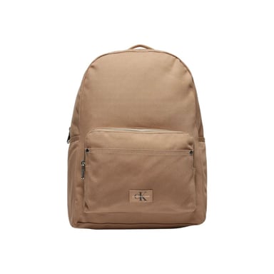 Mochila con bolsillo frontal de lona
