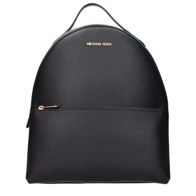 Mochila de Cuero Negra