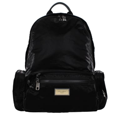 Mochila de Nylon Negra