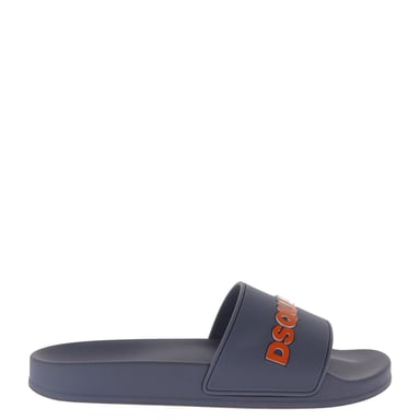 Chanclas de goma con logo