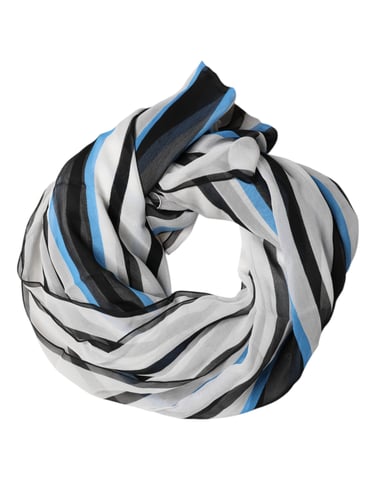 Bufanda Envoltura Cuello Térmica Rayas Multicolores