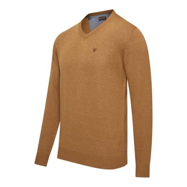 Cappuccino Italia Salerno Pullover Marron